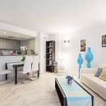 Living / Dining Room with Kitchen